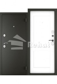 Entrance door Titanium 2F concrete Boucle graphite_Arctic